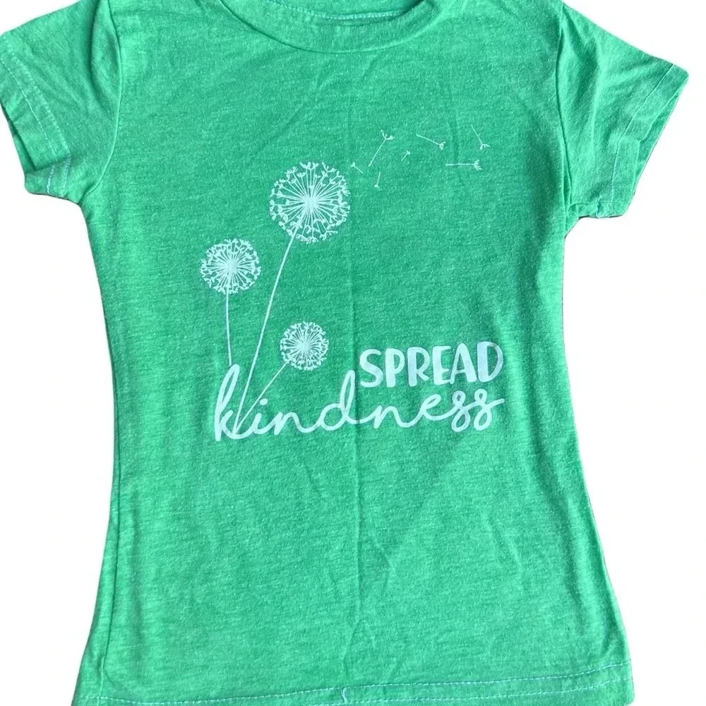 Heather green t-shirt size 4T